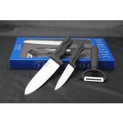 Obrázek k výrobku 3727 - DOMESTIC Souprava Keramický nůž + škrabka