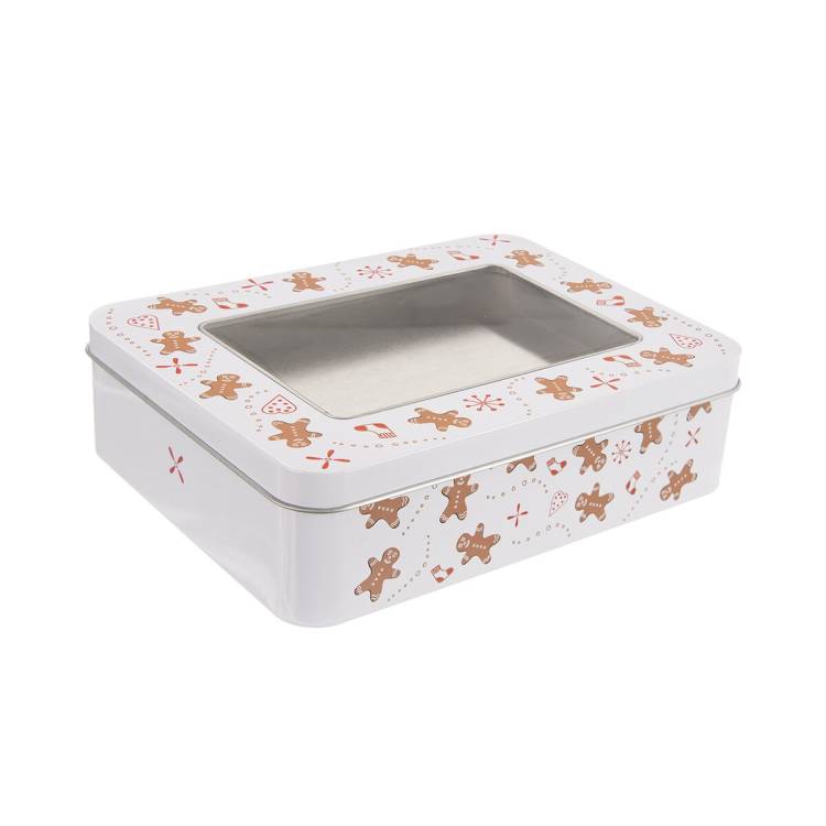 Obrázek k výrobku 5922 - Dóza plech/UH 18x14,5x5 cm PERNÍČEK