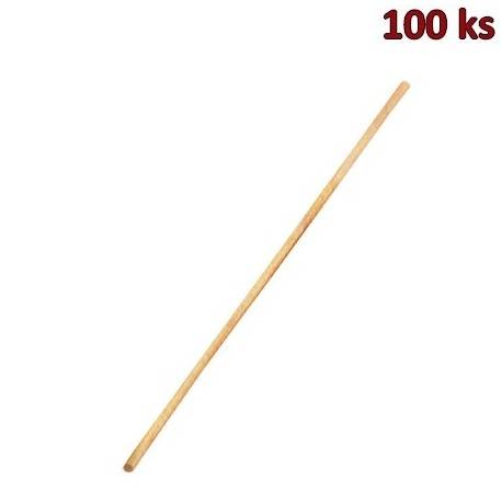 Obrázek k výrobku 3450 - Dřevěné špejle nehrocené 30cm, prům.2,5mm 100ks