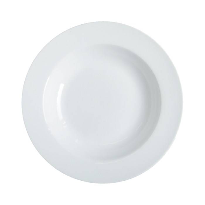 Obrázek k výrobku 3621 - Hluboký talíř GASTRO 22 cm, bílý porcelán