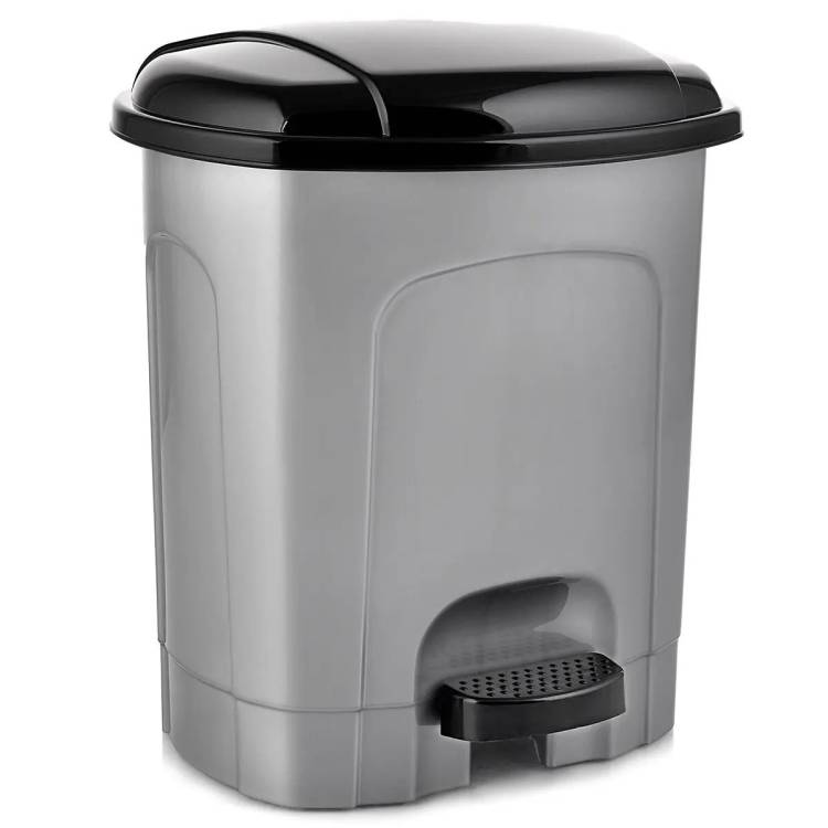 Obrázek k výrobku 3132 - Koš odp.50l s pedálem šedá