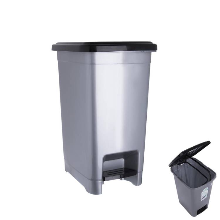 Obrázek k výrobku 6022 - Koš odp.UH s pedálem Slim 15l