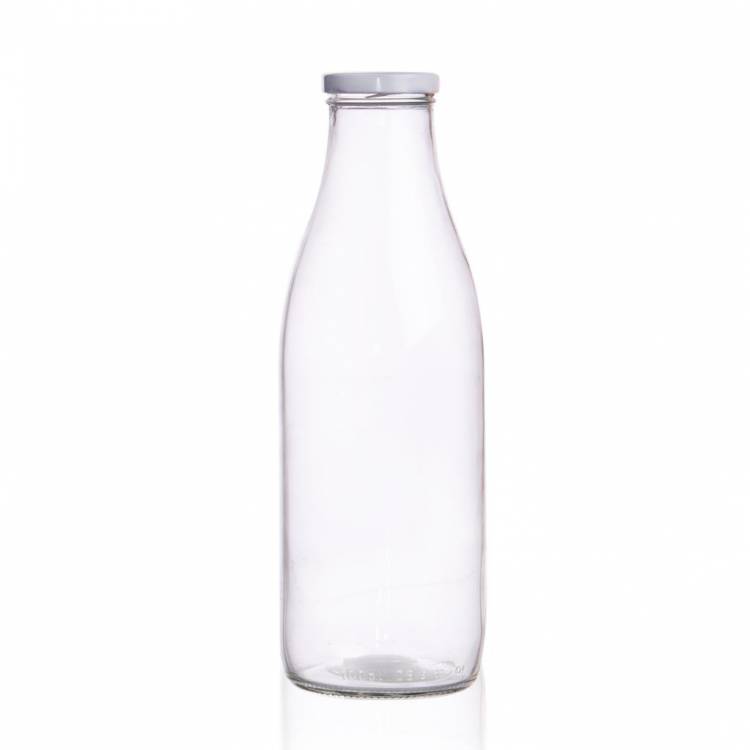 Obrázek k výrobku 2771 - Láhev sklo +víčko na mléko 1l
