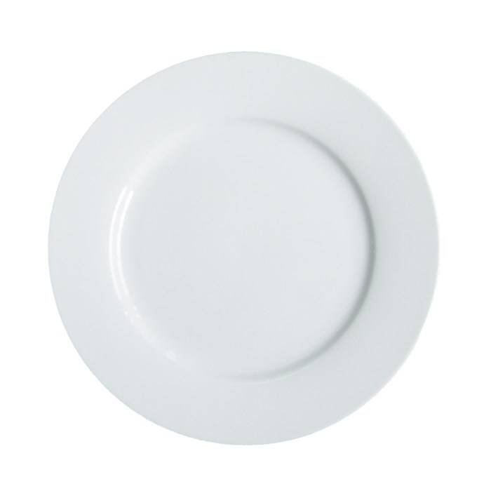 Obrázek k výrobku 3611 - Mělký talíř GASTRO 24 cm, bílý porcelán