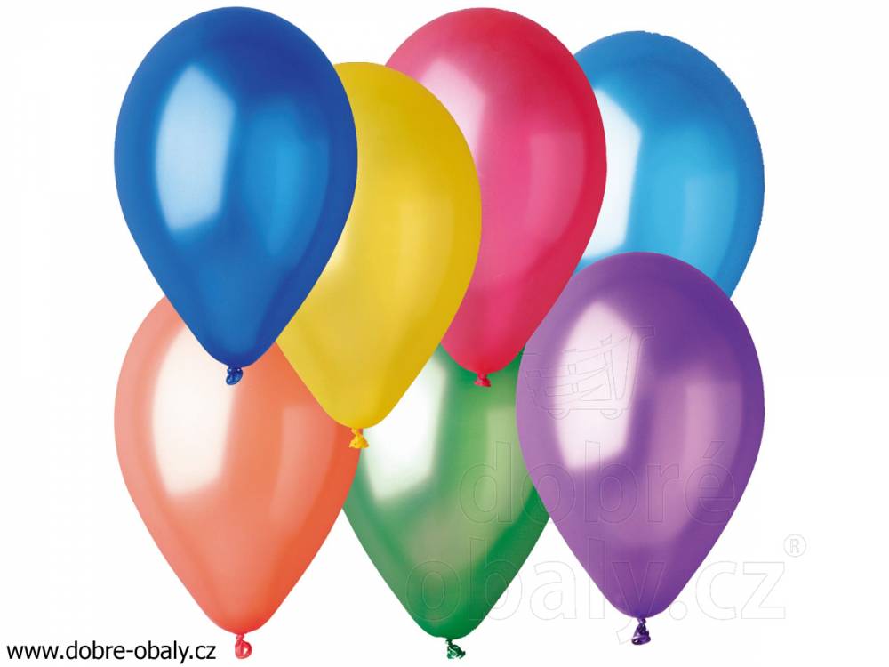 Obrázek k výrobku 2142 - Nafukovací balónky barev. mix "L" 10ks