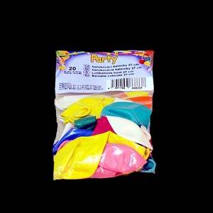 Obrázek k výrobku 2557 - Nafukovací balónky barevné metalíza mix ,,M,, (10ks)