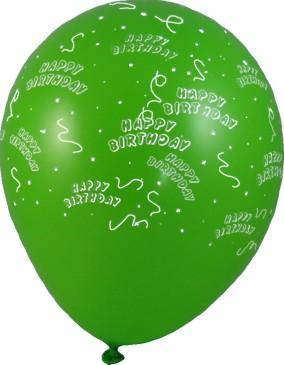 Obrázek k výrobku 2140 - Nafukovací balónky Happy Birthday L (5KS)