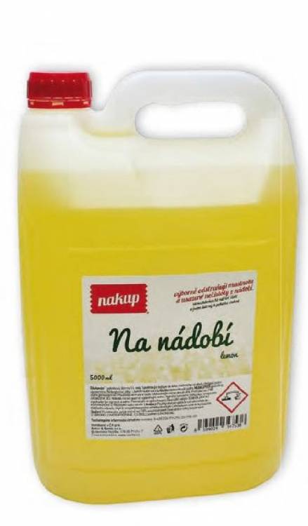 Obrázek k výrobku 2594 - NAKUP na nádobí lemon 5l