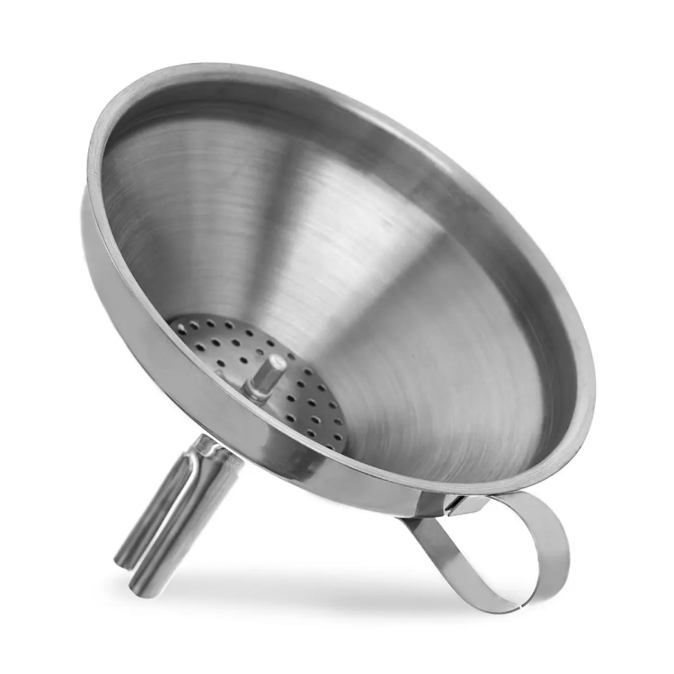 Obrázek k výrobku 5236 - Nálevka s cedníkem nerez KITCH pr. 12,5 cm