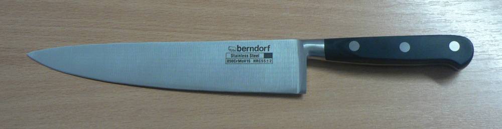 Obrázek k výrobku 3423 - Nůž kuchařský 20cm Berndorf