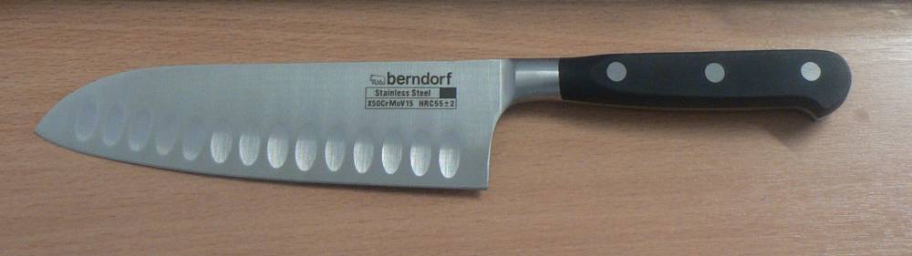 Obrázek k výrobku 2476 - Nůž Santoku 17cm Berndorf