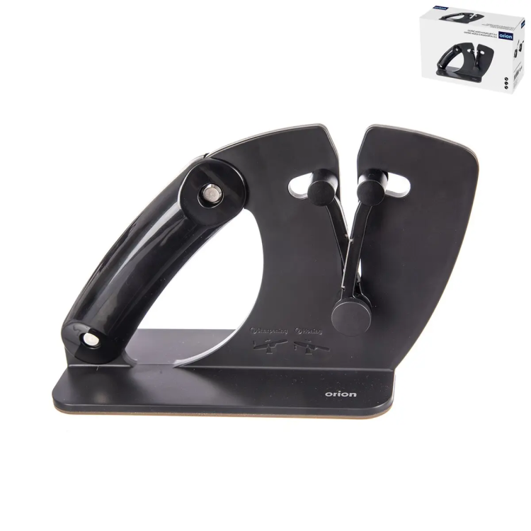 Obrázek k výrobku 3037 - Ostřič nožů UH/karbid s rukojetí V 2v1