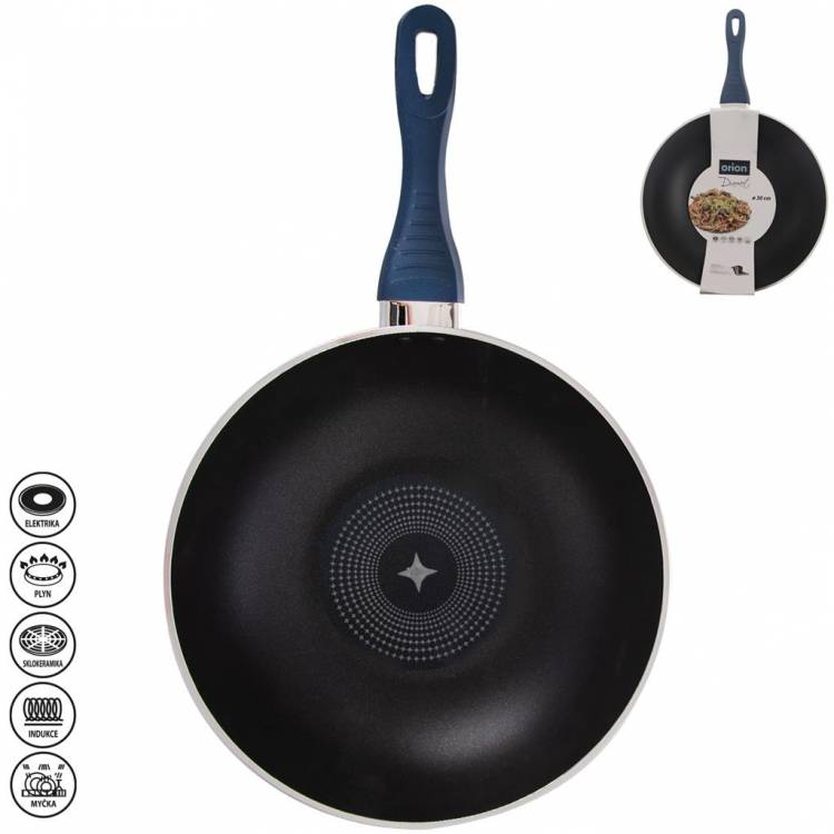 Obrázek k výrobku 4279 - Pánev WOK DIAMANT pr.30cm