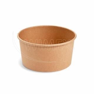 Obrázek k výrobku 2545 - Papírová miska kraft Ø150mm 1000ml [50 ks]