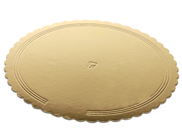Obrázek k výrobku 2931 - Podložka KOPRETINA zlatá 36cm (zlatočerná)