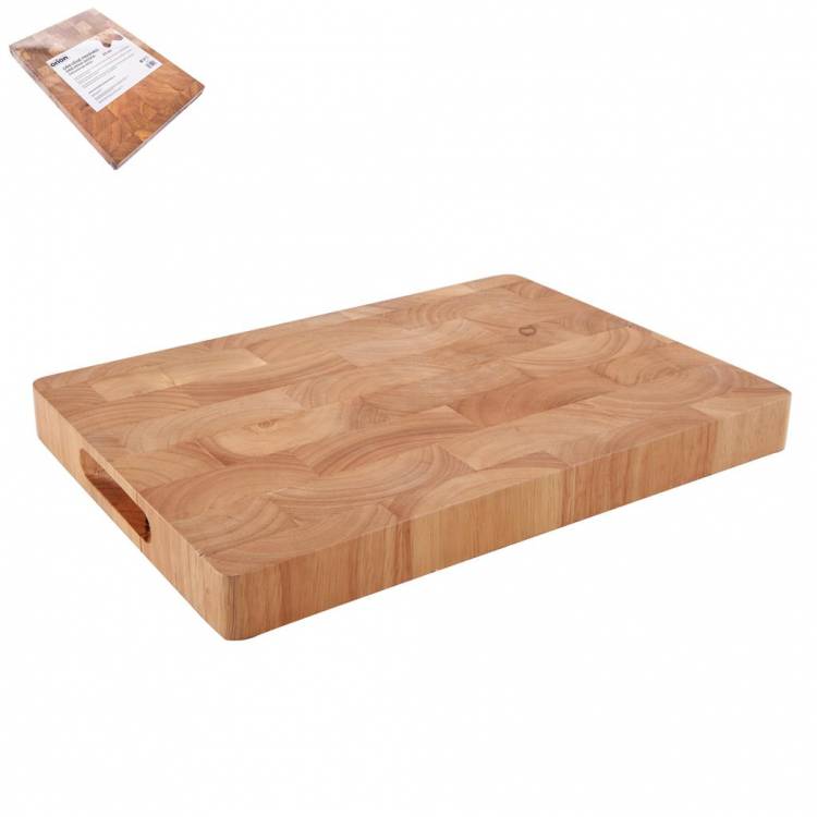Obrázek k výrobku 4250 - Prkénko gumovníkové dřevo 35x25x3,3cm