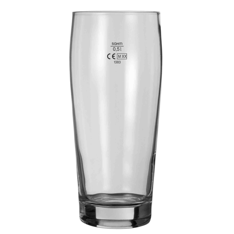 Obrázek k výrobku 5024 - Sklenice na pivo WILLI 0,5l cejch