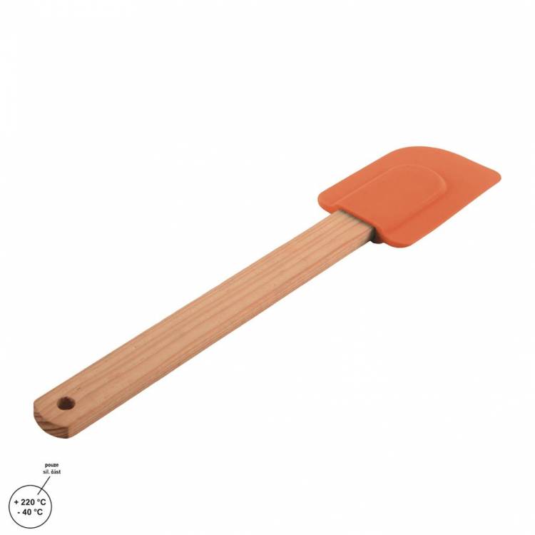 Obrázek k výrobku 2498 - Stěrka kuch. dřevo/sil. 26cm