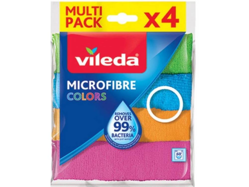 Obrázek k výrobku 5163 - Vileda hadr mikro color 4ks