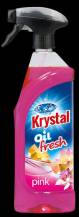 Obrázek k výrobku 3841 - Krystal olejový osvěžovač 750ml růžový/zelený
