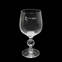 Obrázek k výrobku 3718 - Pohár Claudia 230ml cejch 0,2