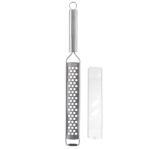 Obrázek k výrobku 4078 - Struhadlo nerez ploché korunkové s rukojetí