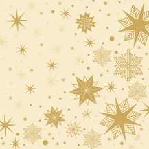 Obrázek k výrobku 4255 - Ubrousek 40 x 40 cm BioDunisoft STARGAZING CREAM