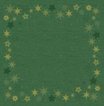 Obrázek k výrobku 3411 - Ubrus 84x84 DUNI DCL- star stories green 1ks