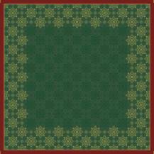 Obrázek k výrobku 4962 - Ubrus 84x84 DUNI DCL- Xmas deco green 1ks